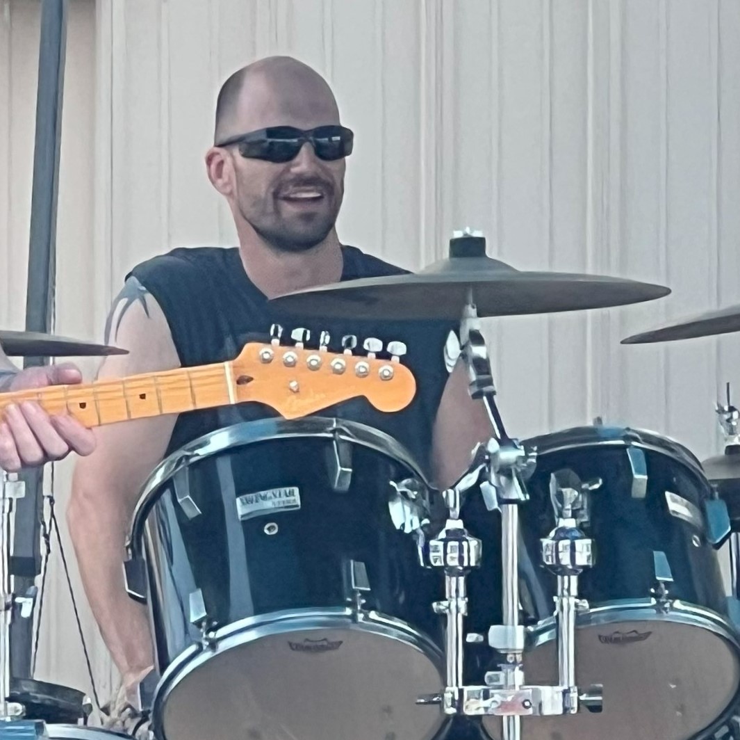 Jeremy Hilliard, drummer of Like A Switch